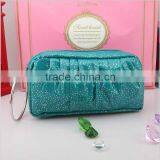 High Quanlity PU Shiny Cosmetic Bag Candy Colors Women Purseunique Makeup Bags thumbnail-4