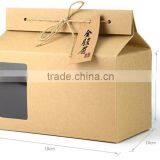 Eco-friendly Kraft Paper Empty Tea Box for Gift thumbnail-3