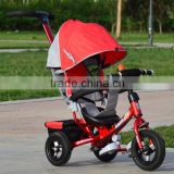 2015 baby tricycle new model / cheap children tricycle with trailer / price baby tricycle with sunshade