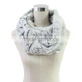 Fashion Winter Best Selling on Sale Round Fake Fur Scarf thumbnail-2