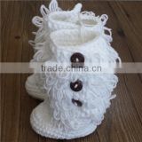 Crochet Furry Boots