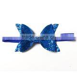 2016 Latest Headband Designs With Gold Dots Crochet Baby Headband With Hair thumbnail-6