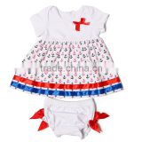 Wholesale persnickety remark cotton outfits cheap organic baby clothes