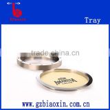 Stainless steel serving tray, plate