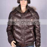 MEN'S LAMB LEATERH Down JACKET thumbnail-1