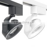 TIWIN 9W 12W 15W Commercial cob led track light with white black body finish