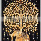 Wall Decor Indian Tapestry Mandala Home Decor Hippie Tapestry Bohemian Mandala Tapestries Wholesaler Small Tapestry Indian thumbnail-1