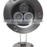 CE RoHS ErP Certified V4A/#316 Stainless Steel Shell AC/DC12V 3W RGB/W Outdoor LED Underwater Light IP68 Structural Waterproof thumbnail-2