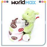 New Arrival Wholesale Green Bear Graceful Baby Blanket Toy thumbnail-2