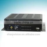 H.264 compression high video quality 4ch bus mobile dvr