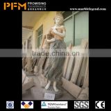 Chinese interesting stone fish garden marble sculpture
