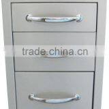 Icegreen Office Use Stainless Steel Storage Cabinet With Flush Triple Access Drawer thumbnail-2
