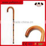 Two Color Natural Bamboo Walking Stick