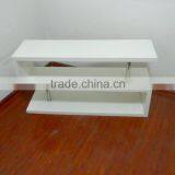 2016ELEGANTMDFBOOKSHELFHIGHGLOSSYPAINTBLACKWHITE RED TV STANDMETALSHELFSTORAGESHELFWOOD thumbnail-5