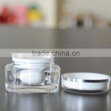 Fashion Professional Manufacturer Acrylic Cosmetic Jars Plastic Container thumbnail-4