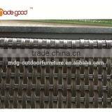 Best Selling Aluminum Base Rattan Outdoor Double Chair Furniture With Color for Patio thumbnail-2