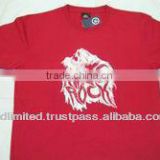 Printed Red Color T-shirt for Men