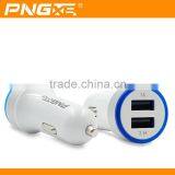 2016 PNGXE Phone Accessory Quick Charge 2.0 Car Charger for Mobile Phone Dual Usb Car Charger thumbnail-4