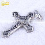 Guangzhou Jewelry Wholesale Online Jesus Cross Stainless Steel Pendant thumbnail-5