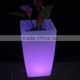 Can be Used as Ice Bucket,50cm High Square Elegant Shape Colorful Plastic Flower Pots thumbnail-4