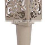 Christmas New Arriva White Torch Storm Lantern Christmas Candle Holder thumbnail-4