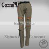 China Factory Supply Zip-off Sport Summer Sweat Pants thumbnail-4