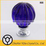 Pumpkin Style Clear Special Furniture Glass Handles