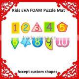 Eco-friendly Personalized Custom Childern Eva Foam Letters Number Puzzle