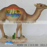 Resin Statue Souvenir, Polyresin Camel Figurine, Bur Al Arab, Dubai souvenirs