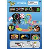 Good Quality Bending LED Dump Truck Toy Children Electric Toy Car Price Magic Tracks thumbnail-4