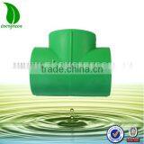Plastic PP-R Water Pipe Fitting Cross Equal Tee