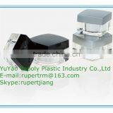Square Bottle Cosmetic Jars Acrylic Cosmetic Jar Plastic Jar for Cosmetic