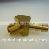 Forged Brass 45 Degree Male NPT Threaded Hose Water Pipe Connector thumbnail-1