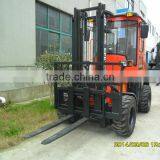 2.8 Ton Rough Terrain Forklift Truck CPCY28 4.5Meters thumbnail-1