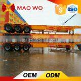 2016 Best Quality 3 Axles 40ft Flatbed Semi Trailer For Sale thumbnail-2