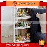 Removable Corner Storage Rack With Wheels-4 Layers thumbnail-1