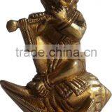 brass radha krishna statue