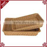 Vegetable Fruit Display Basket Rattan Handmade Supermarket Equipment thumbnail-3
