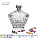 Unique Antique Crystal Candy Dishes With Lid thumbnail-1