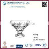 SGS Standard Willow Leaf Wholesale Ice Cream Glass Cup, New Arrivals 2016 thumbnail-1