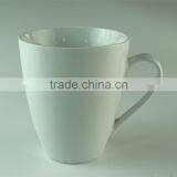 450ml Cheap White Ceramic Coffee Mug for Wholesale thumbnail-1