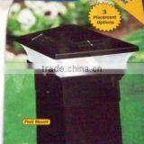 1-PC PAGODA II Plastic Solar Post Cap Garden Deck Light thumbnail-4