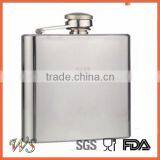 WSJJYY048 Sanding Polished Quality Assurance Hip Flask Sets Stainless Steel Hip Flask/ Liquor Flask /drink Pot thumbnail-2