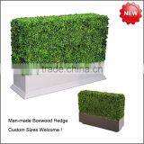 Artificial Rectangle Boxwood Hedge