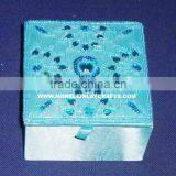 Decorative Zari Hand Embroidery Boxes thumbnail-1