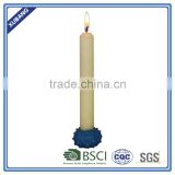 chinese handmade poly resin shell candle holder
