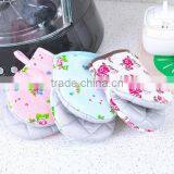Short Style Heat Resistant Microwave Oven Gloves Cotton Oven Mitt Wholesale thumbnail-1