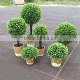 GNW GP002 Cheap Artificial Topiary Ball Plant Pot for Outdoor Decoration thumbnail-1