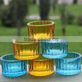 Transparent Glass Candle Holder thumbnail-1