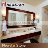 Newstar Beige Marble Vanity Top Marble Stone Bathroom Vanity Top thumbnail-2